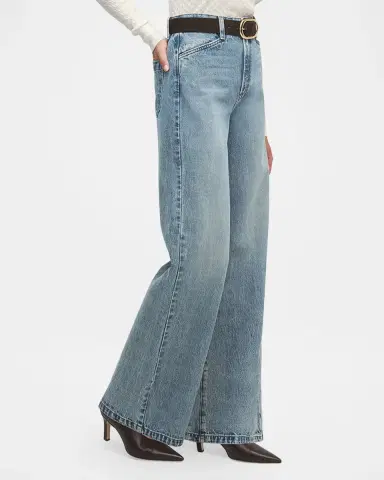 Favorite Daughter The Mischa Super High-Rise Wide-Leg Jeans | Thumbnail 4 Favorite Daughter The Mischa Super High-Rise Wide-Leg Jeans | Thumbnail 4