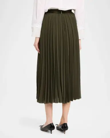 Jason Wu Collection Pleated Chiffon Midi Skirt | Thumbnail 2 Jason Wu Collection Pleated Chiffon Midi Skirt | Thumbnail 2