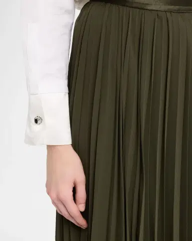 Jason Wu Collection Pleated Chiffon Midi Skirt | Thumbnail 4 Jason Wu Collection Pleated Chiffon Midi Skirt | Thumbnail 4