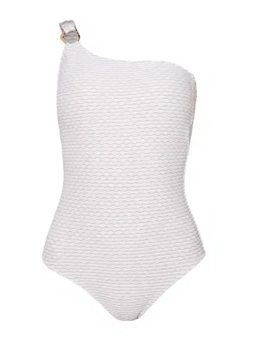 Shoshanna Asymmetric Ring One-Piece Swimsuit | Thumbnail 1 Shoshanna Asymmetric Ring One-Piece Swimsuit | Thumbnail 1