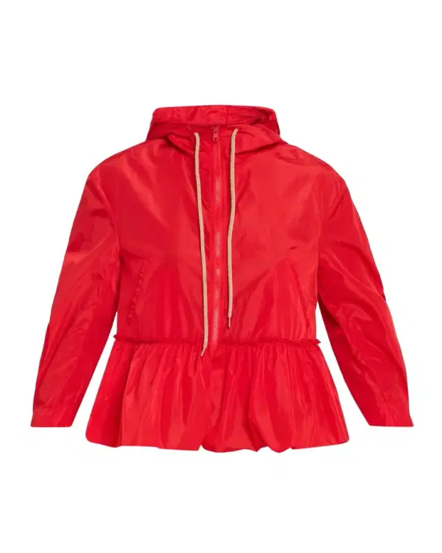 Ruffle Frill Peplum Track Jacket Ruffle Frill Peplum Track Jacket