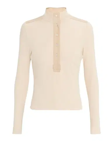 Veronica Beard Reynart Long-Sleeve Rib-Knit Top | Thumbnail 1 Veronica Beard Reynart Long-Sleeve Rib-Knit Top | Thumbnail 1