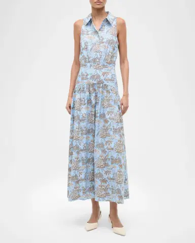 STAUD Romy Midi Dress | Thumbnail 4 STAUD Romy Midi Dress | Thumbnail 4