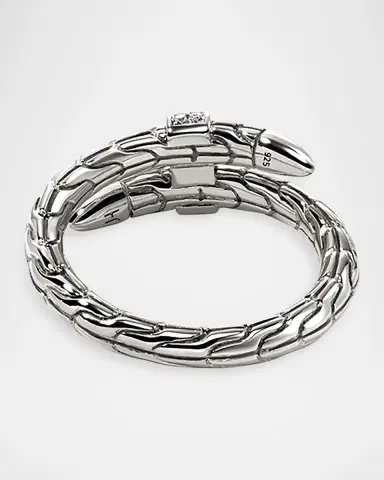John Hardy Sterling Silver Diamond Pave Spear Ring | Thumbnail 6 John Hardy Sterling Silver Diamond Pave Spear Ring | Thumbnail 6