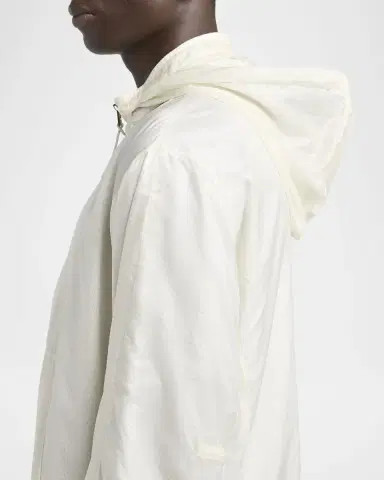 Tom Ford Men's Sheer Nylon Half-Zip Hoodie | Thumbnail 4 Tom Ford Men's Sheer Nylon Half-Zip Hoodie | Thumbnail 4