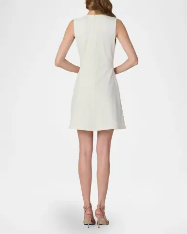 Shoshanna Lily Chain-Embellished Ponte Mini Dress | Thumbnail 2 Shoshanna Lily Chain-Embellished Ponte Mini Dress | Thumbnail 2