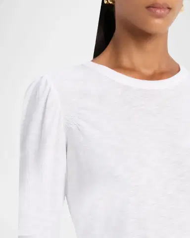 Veronica Beard Bouvet Puff-Sleeve Tee | Thumbnail 5 Veronica Beard Bouvet Puff-Sleeve Tee | Thumbnail 5