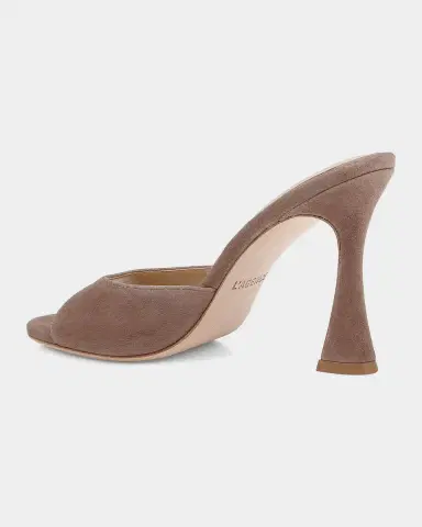 L'Agence 9mm Avery Suede Mules | Thumbnail 13 L'Agence 9mm Avery Suede Mules | Thumbnail 13