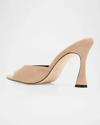 L'Agence 9mm Avery Suede Mules | Thumbnail 4 L'Agence 9mm Avery Suede Mules | Thumbnail 4