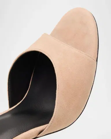 L'Agence 9mm Avery Suede Mules | Thumbnail 5 L'Agence 9mm Avery Suede Mules | Thumbnail 5