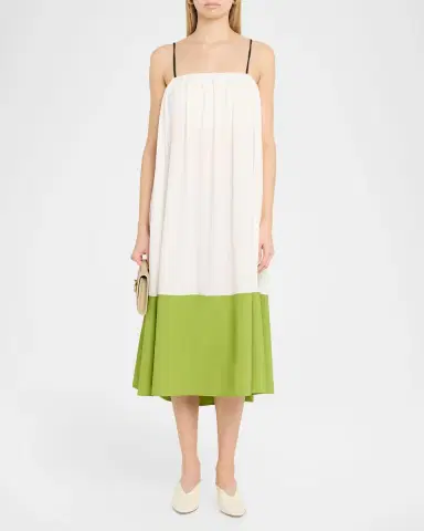 Proenza Schouler White Label Saria Crepe Jersey Midi Dress | Thumbnail 2 Proenza Schouler White Label Saria Crepe Jersey Midi Dress | Thumbnail 2