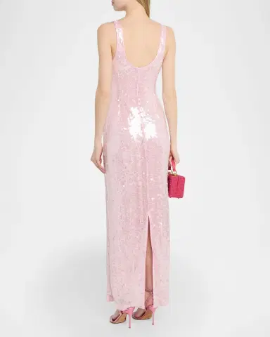 SIMKHAI Bex Sequined Tank Dress | Thumbnail 2 SIMKHAI Bex Sequined Tank Dress | Thumbnail 2