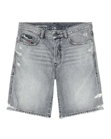 Diesel Men's Regular Distressed Denim Shorts | Thumbnail 1 Diesel Men's Regular Distressed Denim Shorts | Thumbnail 1
