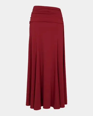 Rabanne Side Ruched Maxi Skirt | Thumbnail 2 Rabanne Side Ruched Maxi Skirt | Thumbnail 2