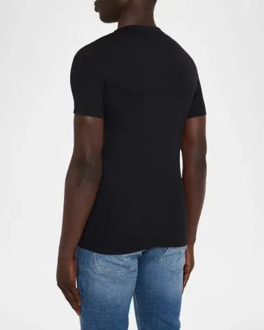 Diesel Men's Oval D Slim-Fit Stretch Cotton T-Shirt | Thumbnail 3 Diesel Men's Oval D Slim-Fit Stretch Cotton T-Shirt | Thumbnail 3