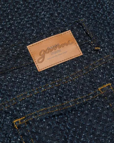 Ganni Baggy Tweed Denim Jeans | Thumbnail 5 Ganni Baggy Tweed Denim Jeans | Thumbnail 5