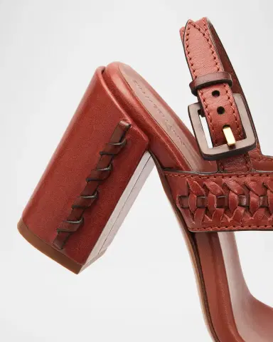 Zimmermann 85mm Alchemy Leather Block-Heel Sandals | Thumbnail 2 Zimmermann 85mm Alchemy Leather Block-Heel Sandals | Thumbnail 2