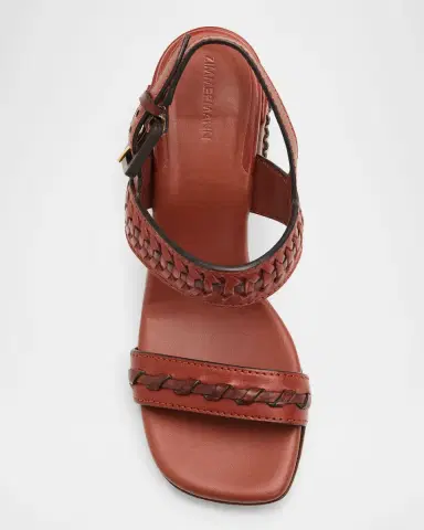 Zimmermann 85mm Alchemy Leather Block-Heel Sandals | Thumbnail 3 Zimmermann 85mm Alchemy Leather Block-Heel Sandals | Thumbnail 3