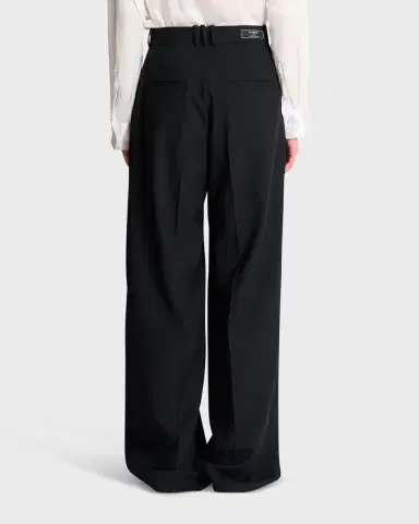 Balmain Men 's Cotton Pleated Wide-Leg Trousers | Thumbnail 3 Balmain Men 's Cotton Pleated Wide-Leg Trousers | Thumbnail 3