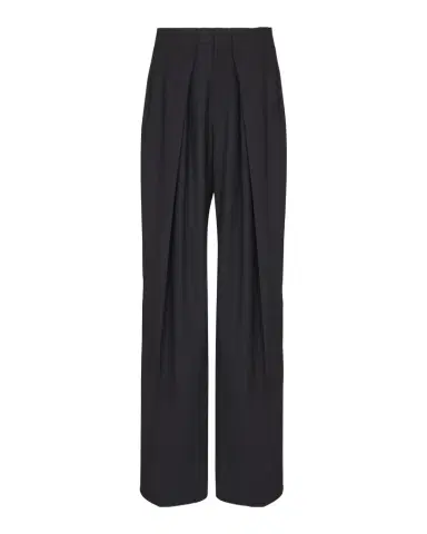Balmain Men 's Cotton Pleated Wide-Leg Trousers | Thumbnail 1 Balmain Men 's Cotton Pleated Wide-Leg Trousers | Thumbnail 1