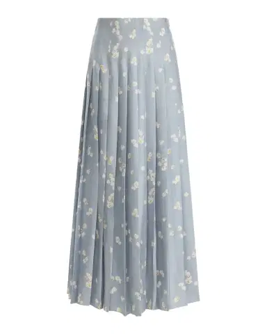 Altuzarra Monti Pleated Floral Satin Skirt | Thumbnail 1 Altuzarra Monti Pleated Floral Satin Skirt | Thumbnail 1