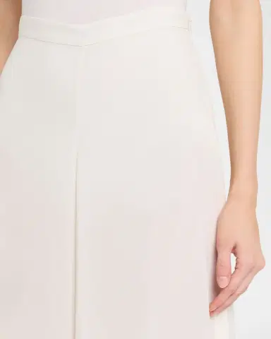 LAPOINTE Georgette Wide-Leg Pants with Pockets | Thumbnail 5 LAPOINTE Georgette Wide-Leg Pants with Pockets | Thumbnail 5