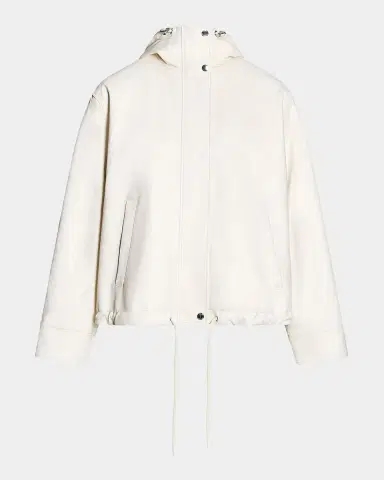 Yves Salomon Lambskin Leather Technical Jacket | Thumbnail 3 Yves Salomon Lambskin Leather Technical Jacket | Thumbnail 3