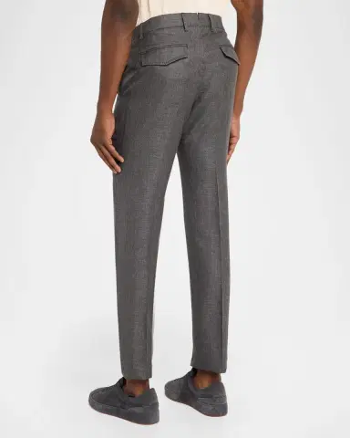 Stefano Ricci Men 's Drawstring Straight-Leg Sport Trousers | Thumbnail 2 Stefano Ricci Men 's Drawstring Straight-Leg Sport Trousers | Thumbnail 2