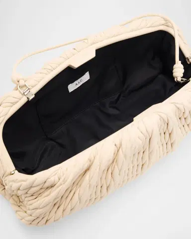 A.L.C. Faye Quilted Vegan Leather Clutch Bag | Thumbnail 9 A.L.C. Faye Quilted Vegan Leather Clutch Bag | Thumbnail 9