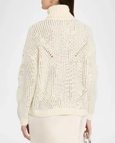 Retrofête Camden Embellished Turtleneck Sweater | Thumbnail 3 Retrofête Camden Embellished Turtleneck Sweater | Thumbnail 3