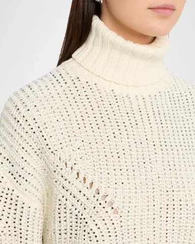 Retrofête Camden Embellished Turtleneck Sweater | Thumbnail 5 Retrofête Camden Embellished Turtleneck Sweater | Thumbnail 5