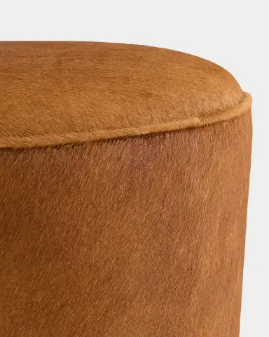 Arteriors Koda Hair on Hide Ottoman | Thumbnail 2 Arteriors Koda Hair on Hide Ottoman | Thumbnail 2