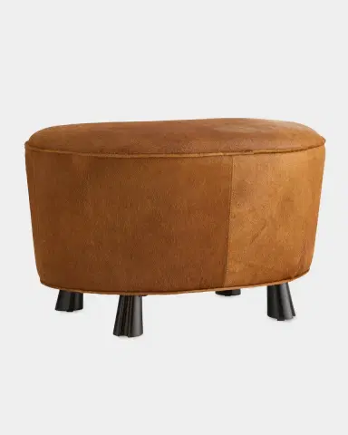 Arteriors Koda Hair on Hide Ottoman | Thumbnail 4 Arteriors Koda Hair on Hide Ottoman | Thumbnail 4