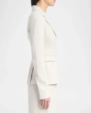 Altuzarra Fenice Slim Linen-Cotton Blazer | Thumbnail 6 Altuzarra Fenice Slim Linen-Cotton Blazer | Thumbnail 6