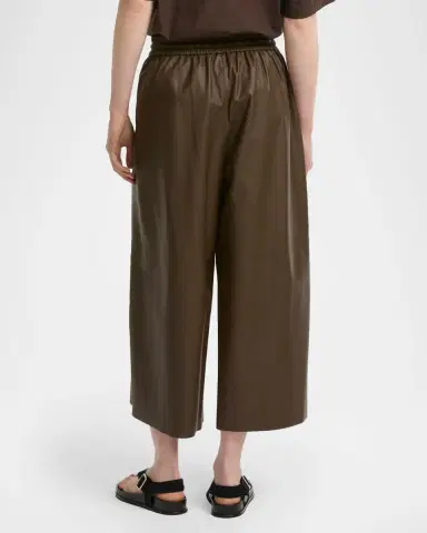 Yves Salomon Lambskin Leather Culotte Pants | Thumbnail 3 Yves Salomon Lambskin Leather Culotte Pants | Thumbnail 3