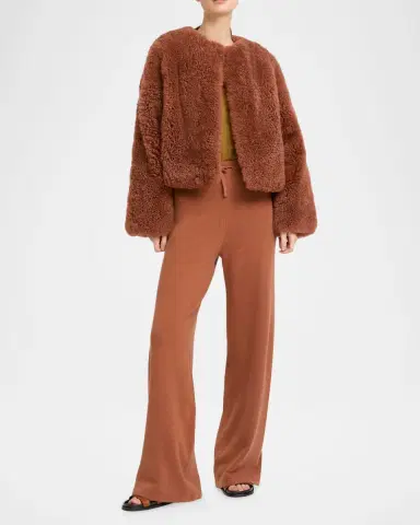 Yves Salomon Wool-Blend Drawstring Pants | Thumbnail 2 Yves Salomon Wool-Blend Drawstring Pants | Thumbnail 2