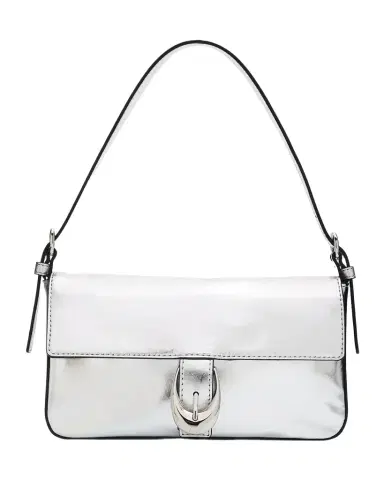 STAUD Harlow Metallic Leather Shoulder Bag | Thumbnail 1 STAUD Harlow Metallic Leather Shoulder Bag | Thumbnail 1