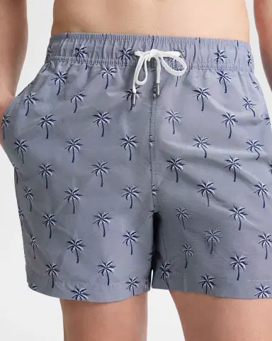 Onia Men's Charles 5" Inseam Quick-Dry Palms Swim Trunks | Thumbnail 5 Onia Men's Charles 5" Inseam Quick-Dry Palms Swim Trunks | Thumbnail 5