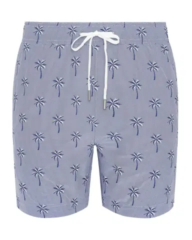 Onia Men's Charles 5" Inseam Quick-Dry Palms Swim Trunks | Thumbnail 1 Onia Men's Charles 5" Inseam Quick-Dry Palms Swim Trunks | Thumbnail 1