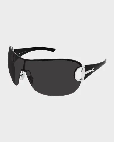 Gucci Men's GG2174S-001 Frameless Mask Sunglasses | Thumbnail 2 Gucci Men's GG2174S-001 Frameless Mask Sunglasses | Thumbnail 2