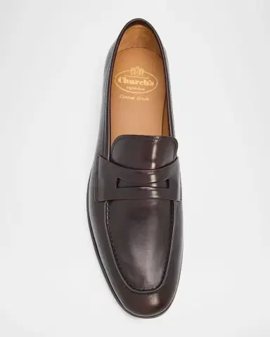Church's Men 's Milton Leather Penny Loafers | Thumbnail 6 Church's Men 's Milton Leather Penny Loafers | Thumbnail 6
