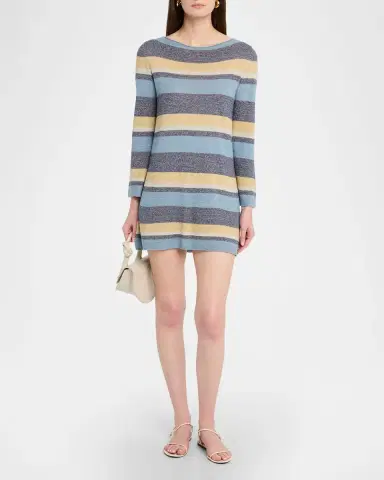 Guest in Residence Bayside Striped Mini Dress | Thumbnail 2 Guest in Residence Bayside Striped Mini Dress | Thumbnail 2