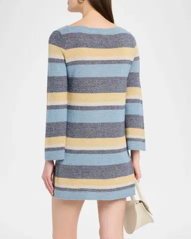 Guest in Residence Bayside Striped Mini Dress | Thumbnail 3 Guest in Residence Bayside Striped Mini Dress | Thumbnail 3