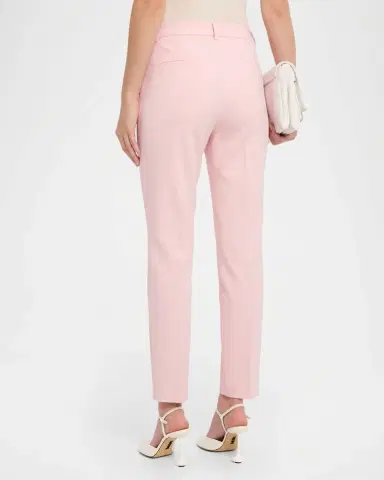 Maison Common Cotton Stretch Straight-Leg Ankle Trousers | Thumbnail 2 Maison Common Cotton Stretch Straight-Leg Ankle Trousers | Thumbnail 2