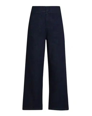 Eileen Fisher Cropped Wide-Leg Denim Jeans | Thumbnail 1 Eileen Fisher Cropped Wide-Leg Denim Jeans | Thumbnail 1