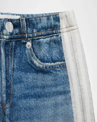 Rag & Bone Kid 's Mini rb Miramar Terry Wide-Leg Pants, Size 12M-10 | Thumbnail 2 Rag & Bone Kid 's Mini rb Miramar Terry Wide-Leg Pants, Size 12M-10 | Thumbnail 2