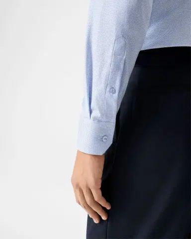 Eton Men's Contemporary-Fit Organic Cotton Twill Dress Shirt | Thumbnail 8 Eton Men's Contemporary-Fit Organic Cotton Twill Dress Shirt | Thumbnail 8