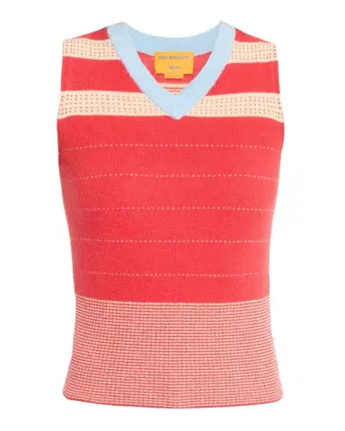 Guest in Residence Collegiate Striped Cashmere Vest | Thumbnail 1 Guest in Residence Collegiate Striped Cashmere Vest | Thumbnail 1