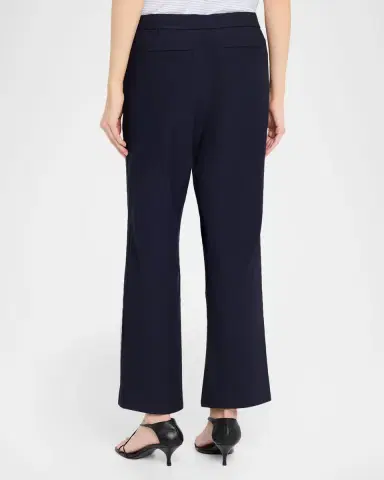 Eileen Fisher Stretch Ponte Cropped Kick-Flare Pants | Thumbnail 2 Eileen Fisher Stretch Ponte Cropped Kick-Flare Pants | Thumbnail 2