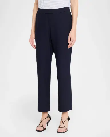 Eileen Fisher Stretch Ponte Cropped Kick-Flare Pants | Thumbnail 3 Eileen Fisher Stretch Ponte Cropped Kick-Flare Pants | Thumbnail 3